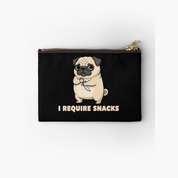 Item preview, Pug Dog I Require Snacks designed and sold by k3rstman1.