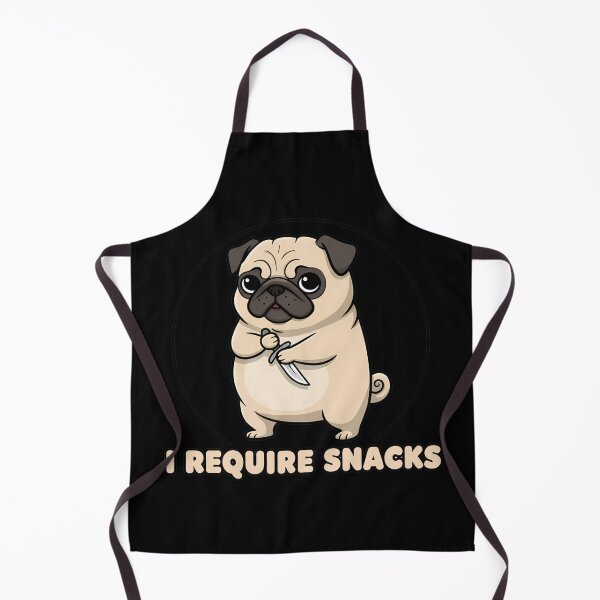 Item preview, Pug Dog I Require Snacks designed and sold by k3rstman1.