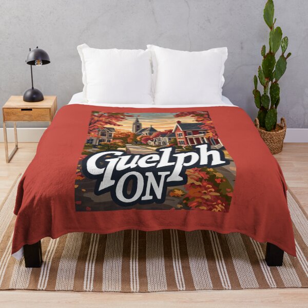 Item preview, Guelph ON Autumn Street Scene Travel Ontario Canada Canadian City designed and sold by meganohm.