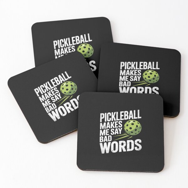 Item preview, Pickleball Makes Me Say Bad Words 5  designed and sold by dainegilbert.