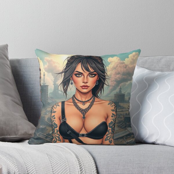 Item preview, Apocalypse soldier girl illustration designed and sold by Vintage Designs +.
