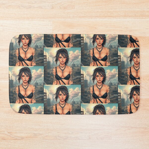 Item preview, Apocalypse soldier girl illustration designed and sold by Vintage Designs +.