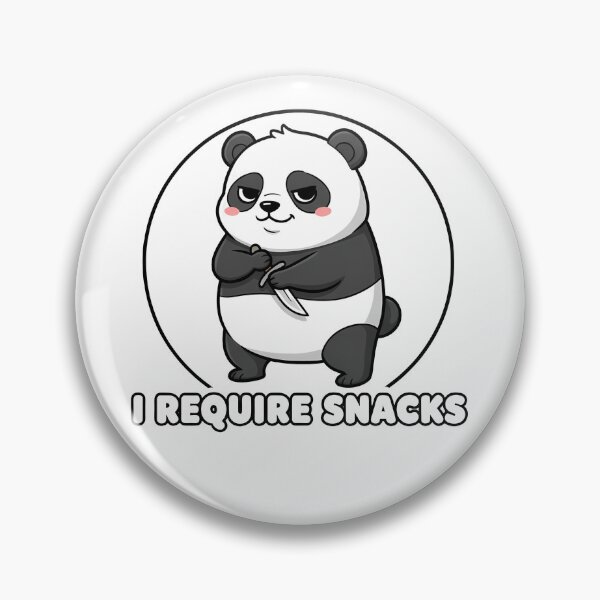 Item preview, Panda I Require Snacks designed and sold by k3rstman1.