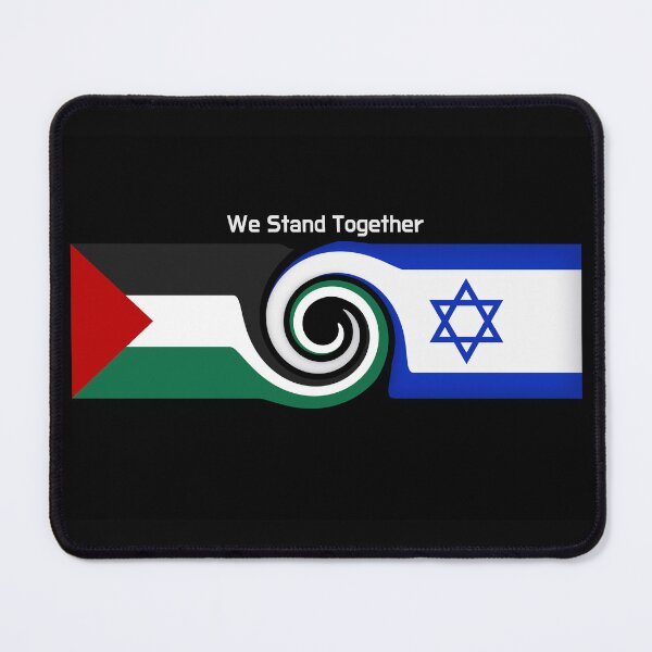 Item preview, Palestine and Israel Stand Together designed and sold by Alisonchambers2.