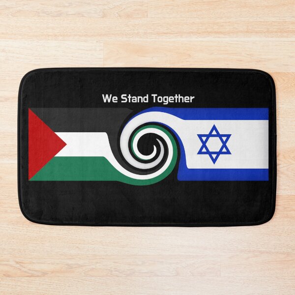 Item preview, Palestine and Israel Stand Together designed and sold by Alisonchambers2.