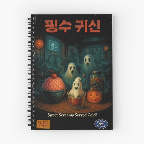 Item preview, Sweet Screams Served Cold – Korean Ghost Dessert Tee designed and sold by DreamCraze.