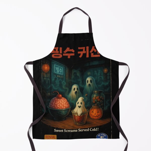 Item preview, Sweet Screams Served Cold – Korean Ghost Dessert Tee designed and sold by DreamCraze.