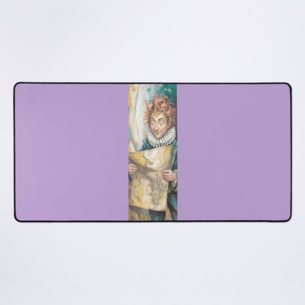Item preview, Quirky Explorer Unfolds Ancient Map Artwork By Merch, Limited Edition designed and sold by COOPERFRINK.