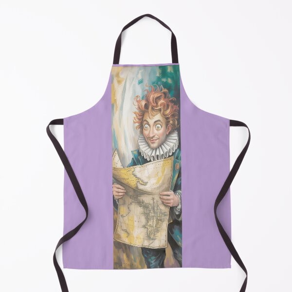 Item preview, Quirky Explorer Unfolds Ancient Map Artwork By Merch, Limited Edition designed and sold by COOPERFRINK.