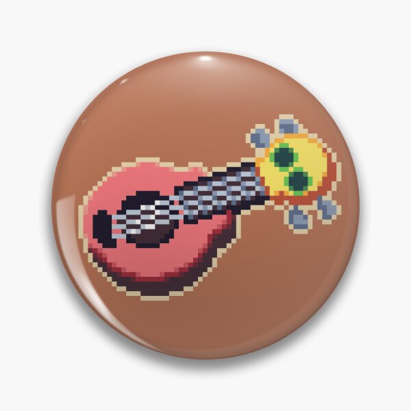 Item preview, Poco's Guitar Pixel Art – Brawl Stars designed and sold by PixelGalactico.