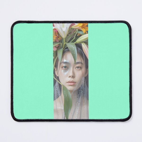 Item preview, Ethereal Bloom Portrait With Dewy Leaves Png By Merch, Limited Edition designed and sold by COOPERFRINK.