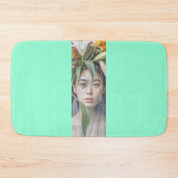 Item preview, Ethereal Bloom Portrait With Dewy Leaves Png By Merch, Limited Edition designed and sold by COOPERFRINK.