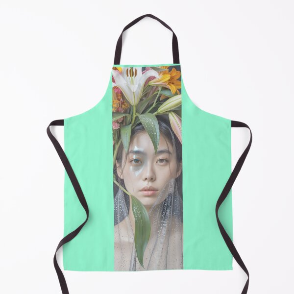 Item preview, Ethereal Bloom Portrait With Dewy Leaves Png By Merch, Limited Edition designed and sold by COOPERFRINK.