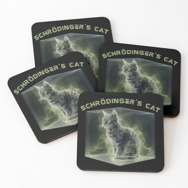 Item preview, Schrödinger’s Cat – Alive and Dead Quantum Paradox Design designed and sold by sciencenotes.