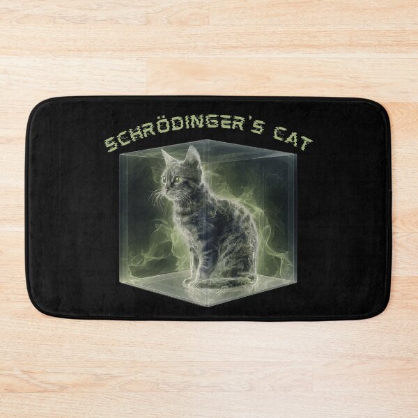 Item preview, Schrödinger’s Cat – Alive and Dead Quantum Paradox Design designed and sold by sciencenotes.