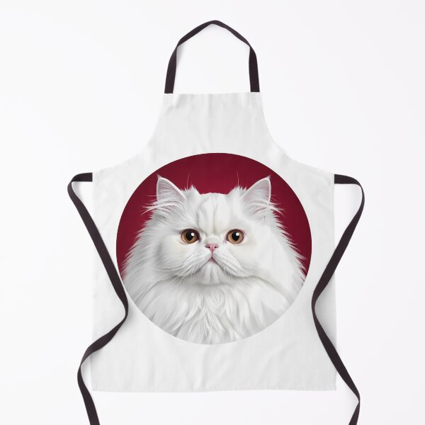 Item preview, White Persian Cat Fluffy Feline Pet designed and sold by k3rstman1.