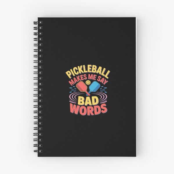 Item preview, Pickleball Makes Me Say Bad Words Paddle Joke  designed and sold by dainegilbert.