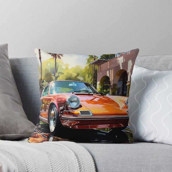Item preview, Timeless Sports Car Displayed Beside Historic Luxury Mansion designed and sold by RevUpDesign.