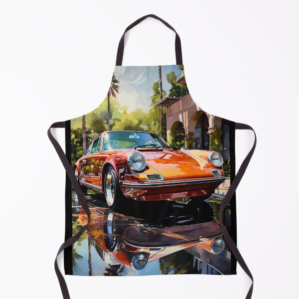 Item preview, Timeless Sports Car Displayed Beside Historic Luxury Mansion designed and sold by RevUpDesign.