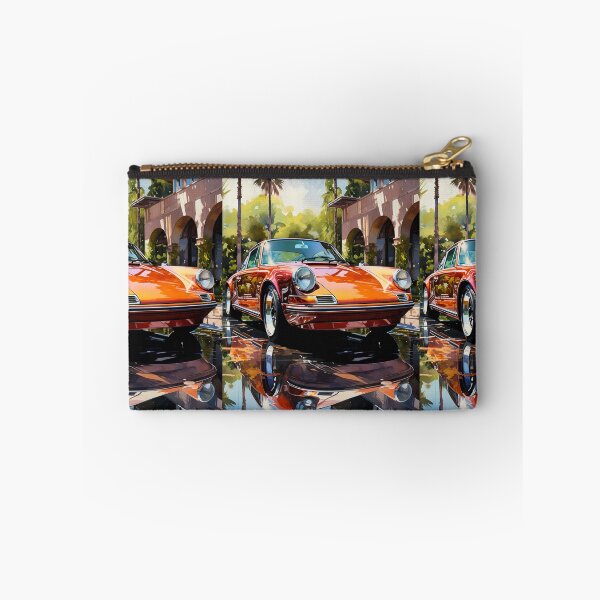 Item preview, Timeless Sports Car Displayed Beside Historic Luxury Mansion designed and sold by RevUpDesign.