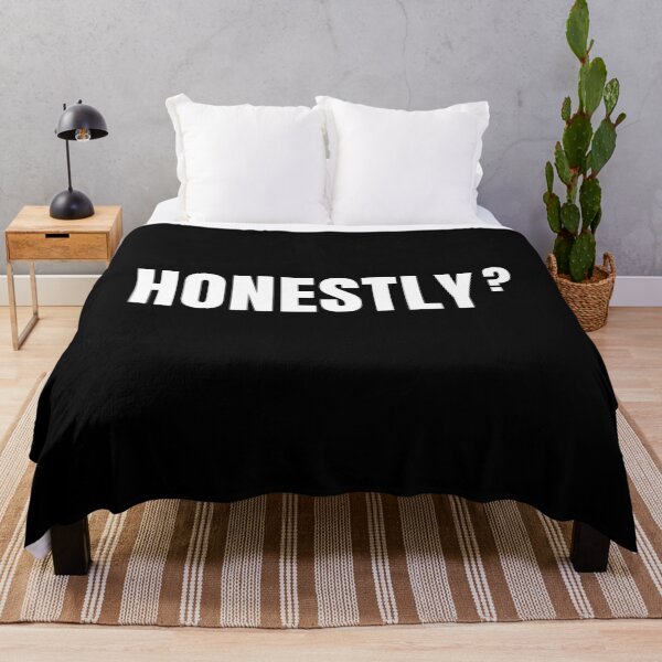 Item preview, Honestly? White Letters designed and sold by GFamilyC.