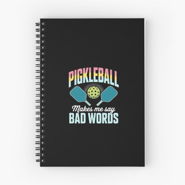 Item preview, Pickleball Makes Me Say Bad Words Paddleball Player  designed and sold by dainegilbert.
