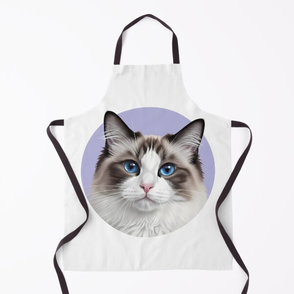 Item preview, Ragdoll Cat Blue Eyes Feline Portrait designed and sold by k3rstman1.