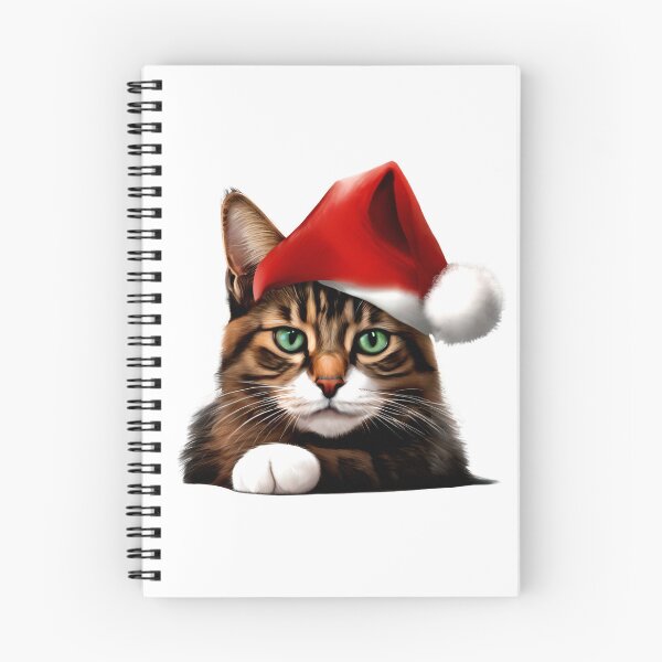 Item preview, Cat as Santa designed and sold by Zofia Sosnecka.