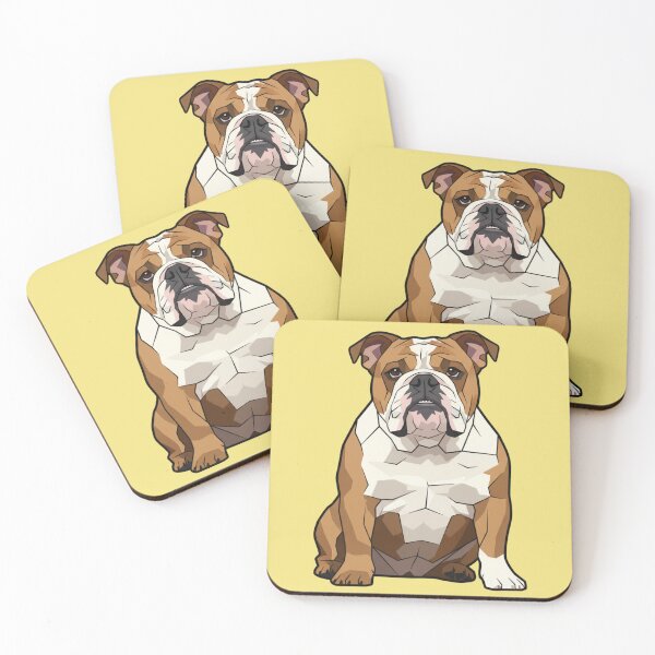 Item preview, Geometric English Bulldog designed and sold by bsbd-action.