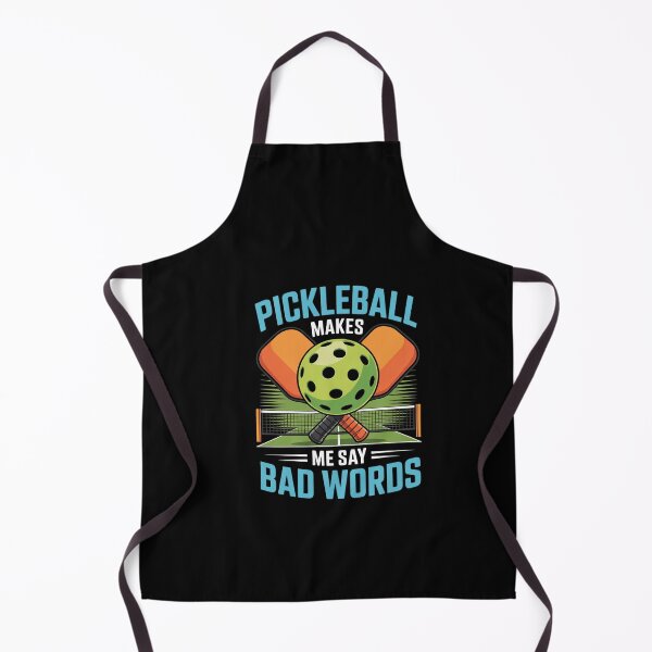 Item preview, Pickleball Makes Me Say Bad Words Paddleball Player0 designed and sold by dainegilbert.