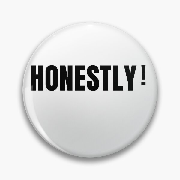 Item preview, Honestly! Black Letters designed and sold by GFamilyC.