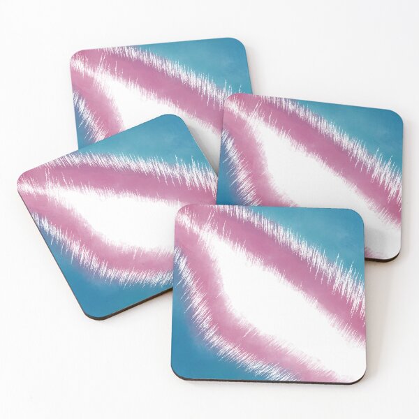 Item preview, Abstract Energy Transgender Pride Flag designed and sold by RyanGDesign.