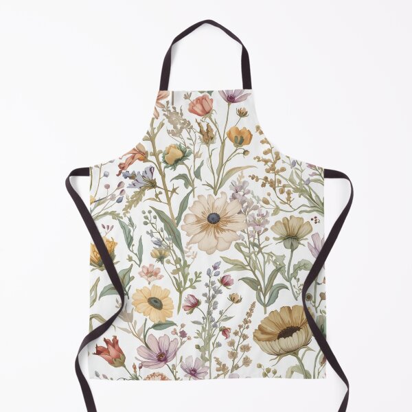 Item preview, Botanical Lush Wildflower Ways designed and sold by Shabby Script Archive | Digital Designer .