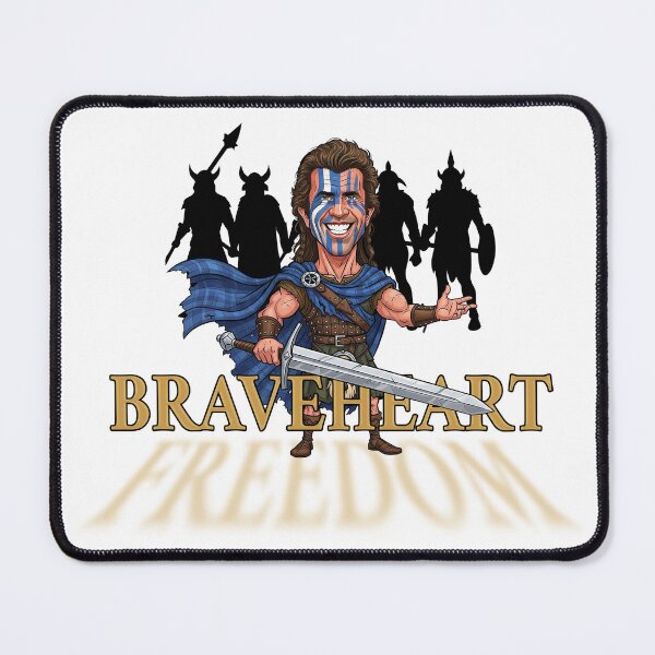 Item preview, Funny caricature Mel Gibson Braveheart Freedom designed and sold by vectorlove.