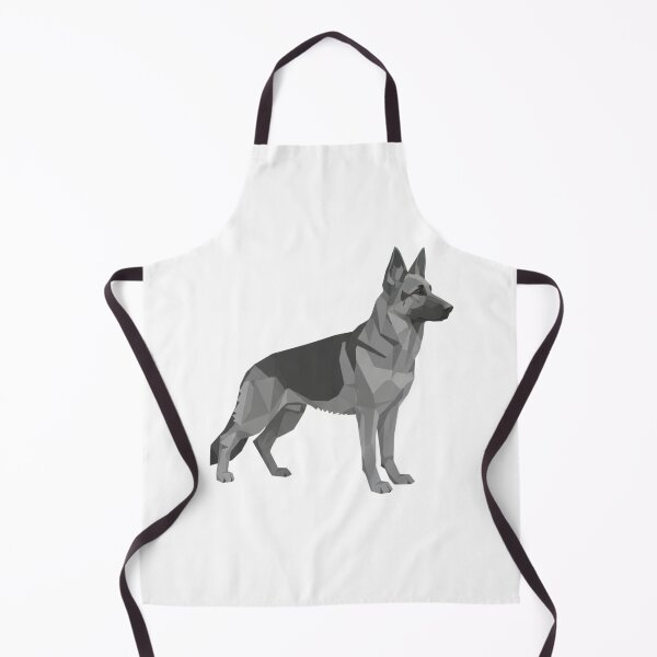 Item preview, minimalist gray German Shepherd dog designed and sold by bsbd-action.