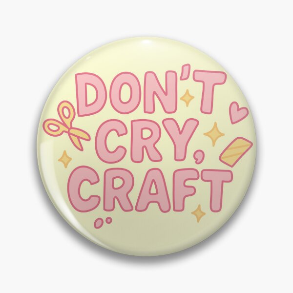 Item preview, Don’t cry, craft  designed and sold by JessCarrsArt.