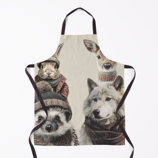 Item preview, Wild Animals in Winter designed and sold by NicolasGlowArt.