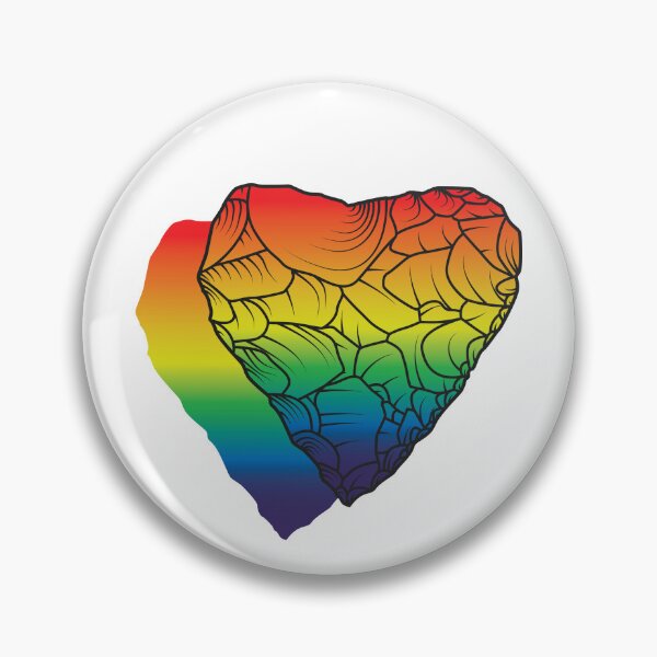Item preview, Stone Age Heart [Pride Variant] designed and sold by jorellaf.