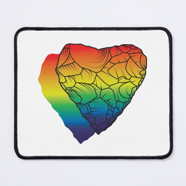 Item preview, Stone Age Heart [Pride Variant] designed and sold by jorellaf.
