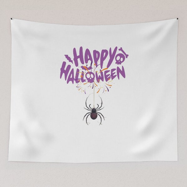 Item preview, A small spider hanging from a thin thread. Happy Halloween! designed and sold by YvkafromPoland.