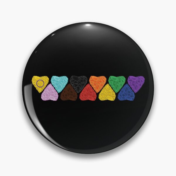 Item preview, Stone Age Hearts [Progress Pride] designed and sold by jorellaf.
