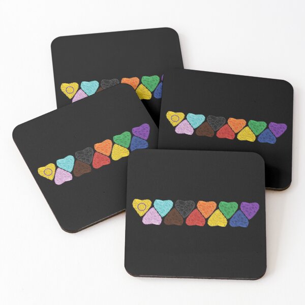 Item preview, Stone Age Hearts [Progress Pride] designed and sold by jorellaf.