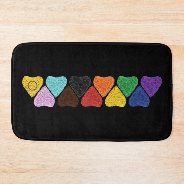 Item preview, Stone Age Hearts [Progress Pride] designed and sold by jorellaf.