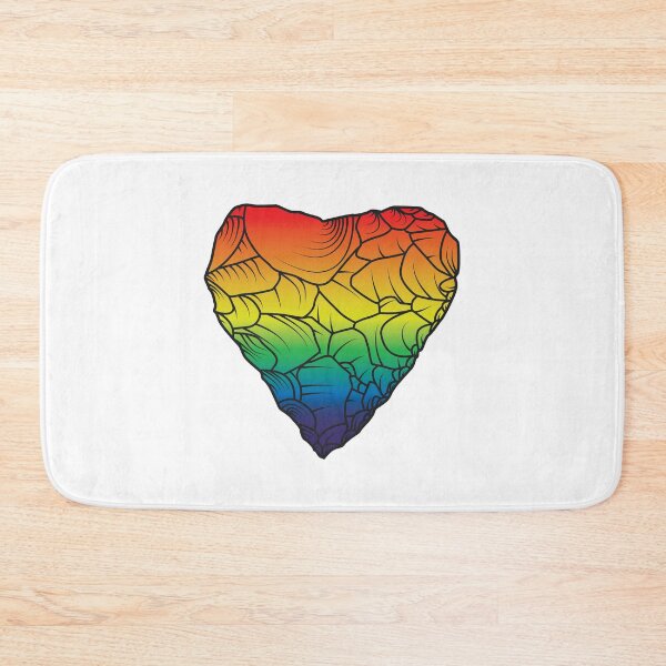 Item preview, Stone Age Heart [Pride] designed and sold by jorellaf.