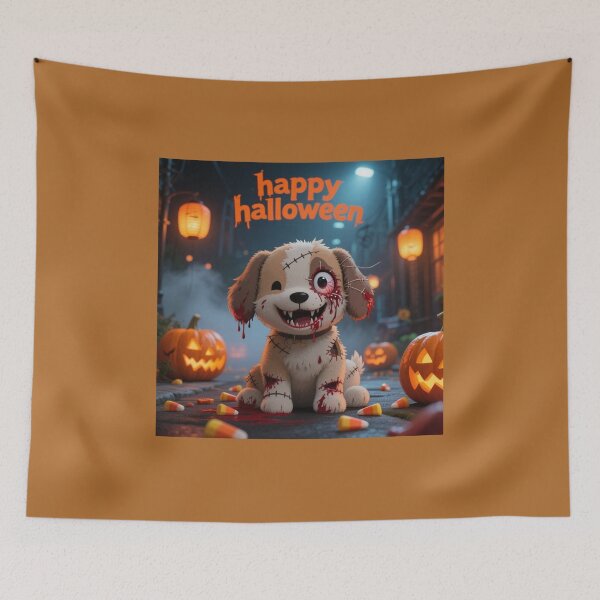 Item preview, Zombie Pup’s Halloween Haunt designed and sold by ZEYCAT.