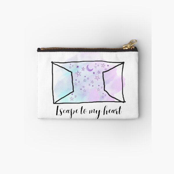 Item preview, Escape to My Heart Window - Celestial Watercolor T-Shirt & Art Print designed and sold by Designnari.