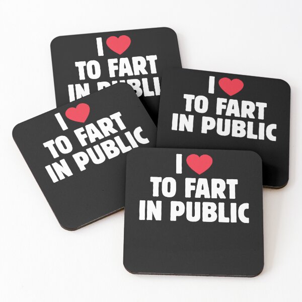 Item preview, I Love To Fart In Public Funny Gag Gift designed and sold by MouDantArts.