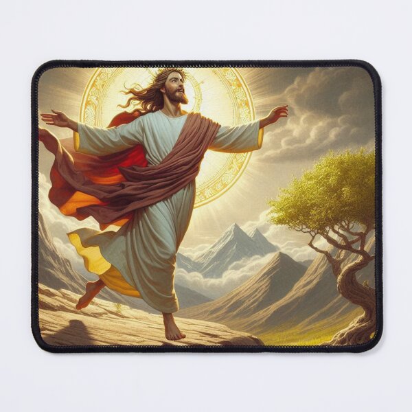 Item preview, Jesus Dancing on the Mountain designed and sold by JesusClub.