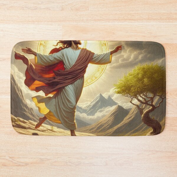 Item preview, Jesus Dancing on the Mountain designed and sold by JesusClub.