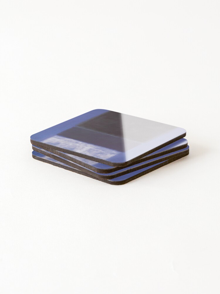 Thumbnail 4 of 5, Coasters (Set of 4), Mark Rothko abstract, Mark Rothko art, Mark Rothko artist, Mark Rothko canvas, Mark Rothko color field, Mark Rothko contemporary, Mark Rothko design, Mark Rothko expressionism designed and sold by AlarIkoArt.